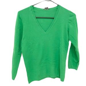 Theory sweater size medium, green